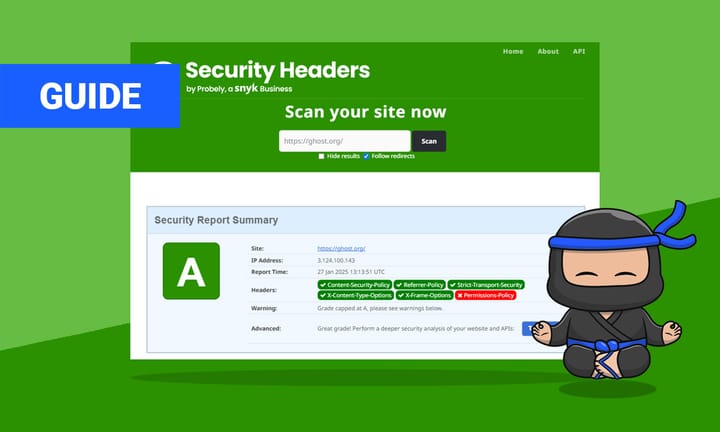 Website security headers guide